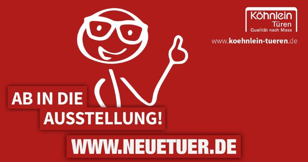 Ab in die Ausstellung: neuetuer.de